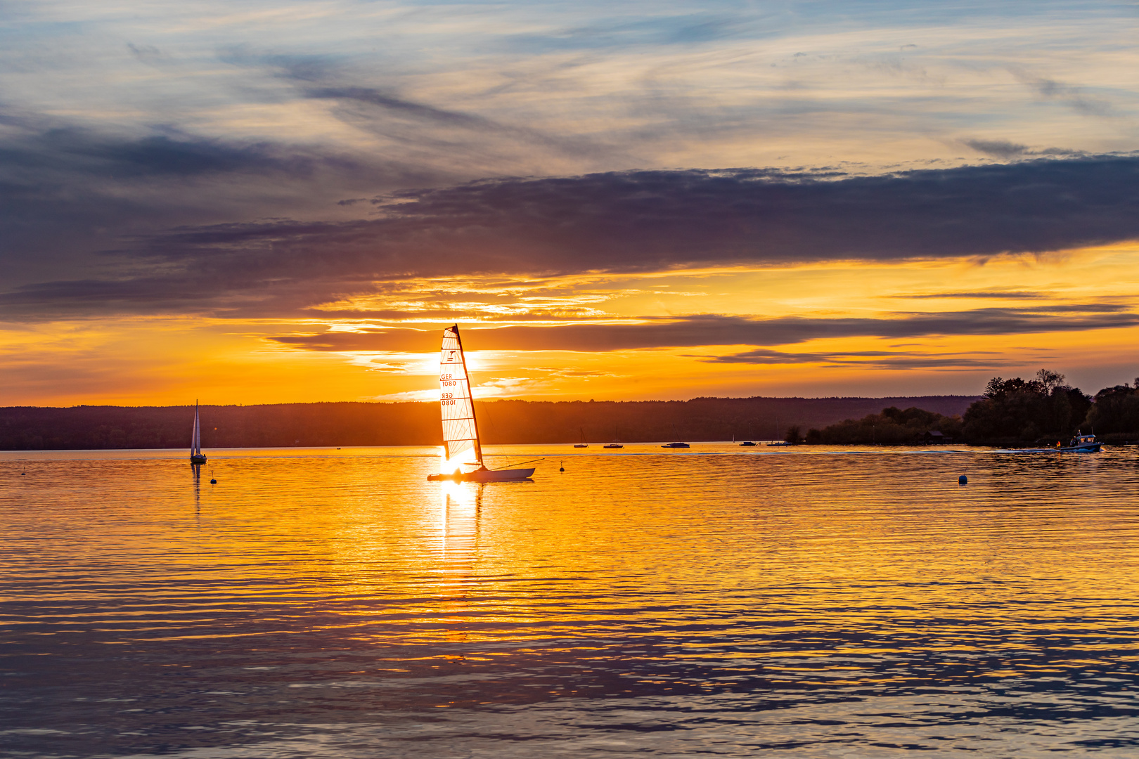 Tornado auf dem Ammersee