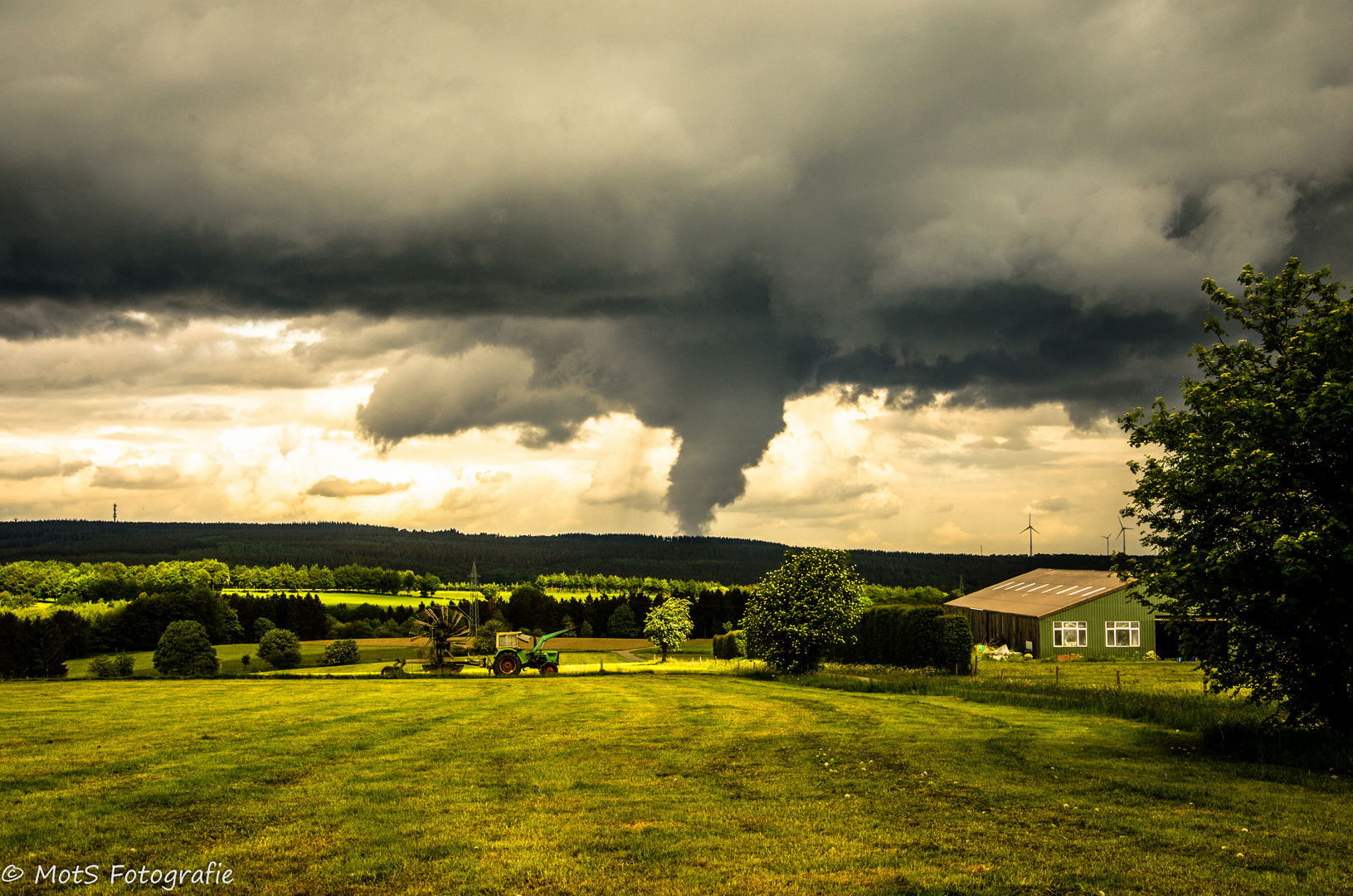 Tornado in der Eifel