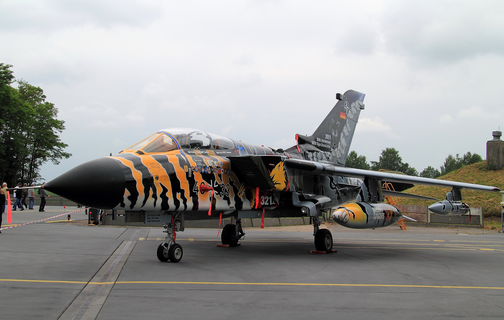 Tornado mit Bemahlung für NATO Tiger Meet