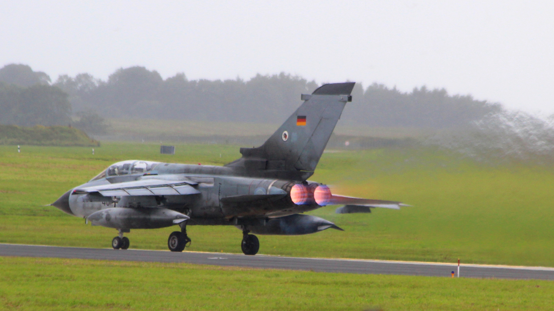 Tornado on full afterburner