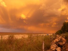 Tornadowolken über der Ostsee 1.2