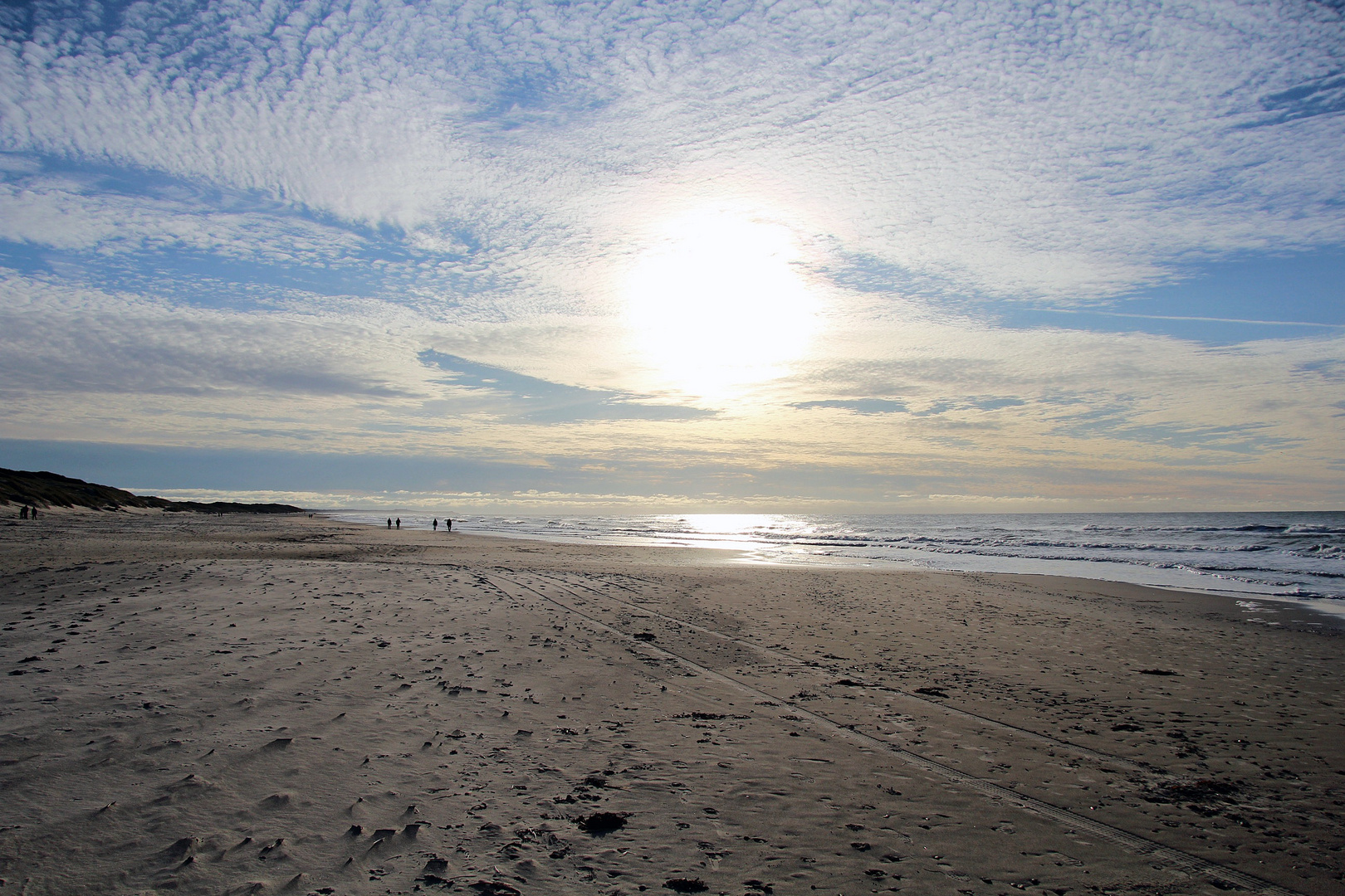 Tornby Strand am Abend