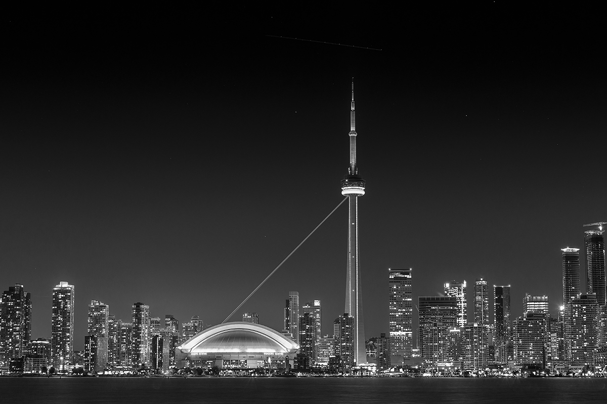 Toronto at night