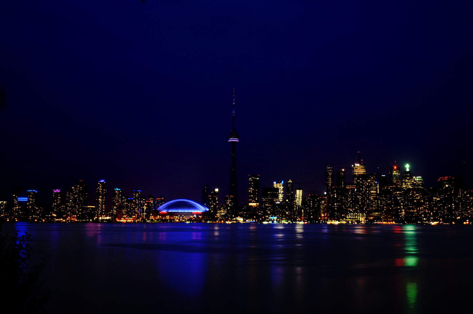 Toronto at night