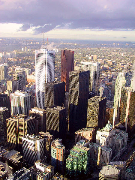 Toronto - Blick vom CN-Tower