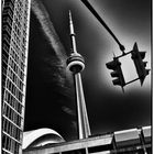 Toronto CN Tower and Rodgers Centre