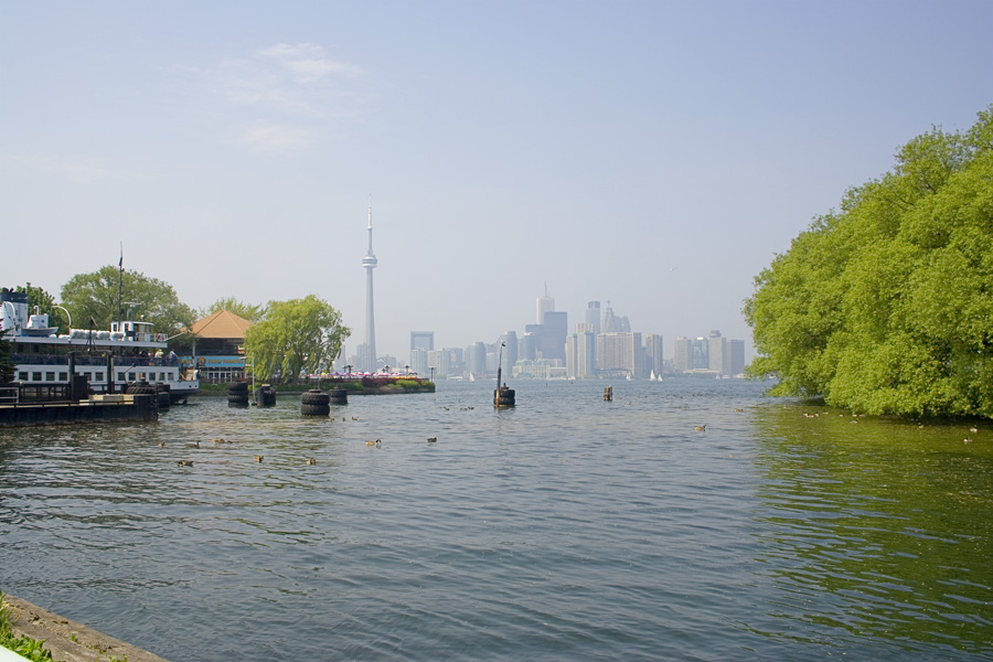 Toronto: Foggy skyline