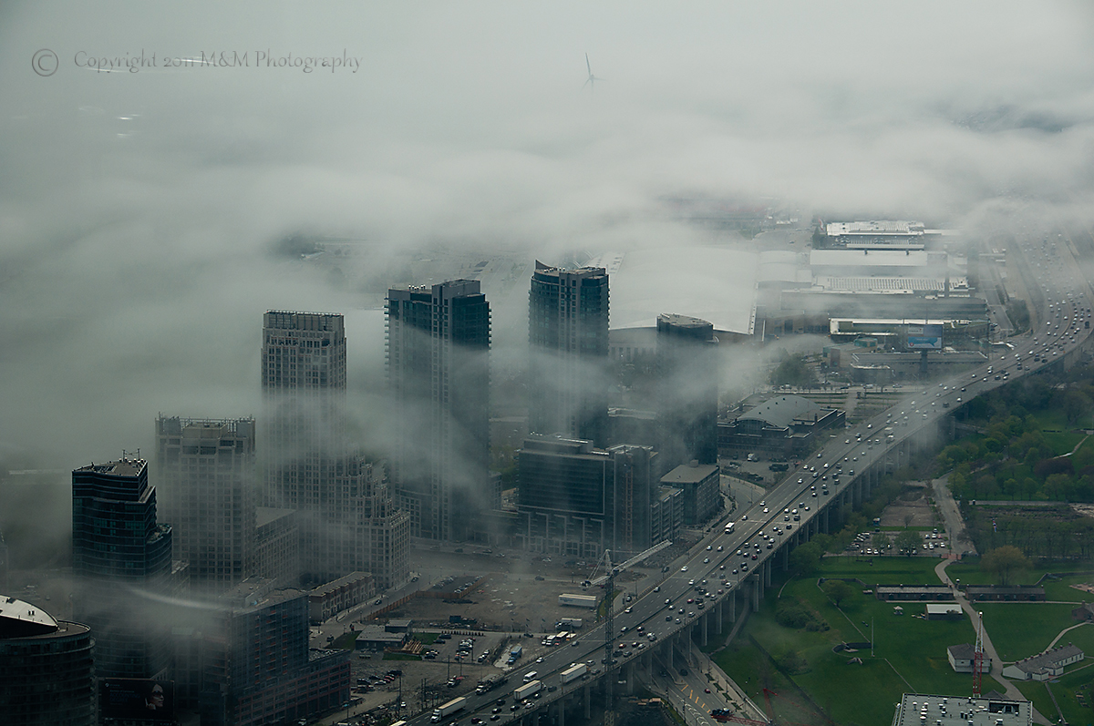 Toronto from CN tower