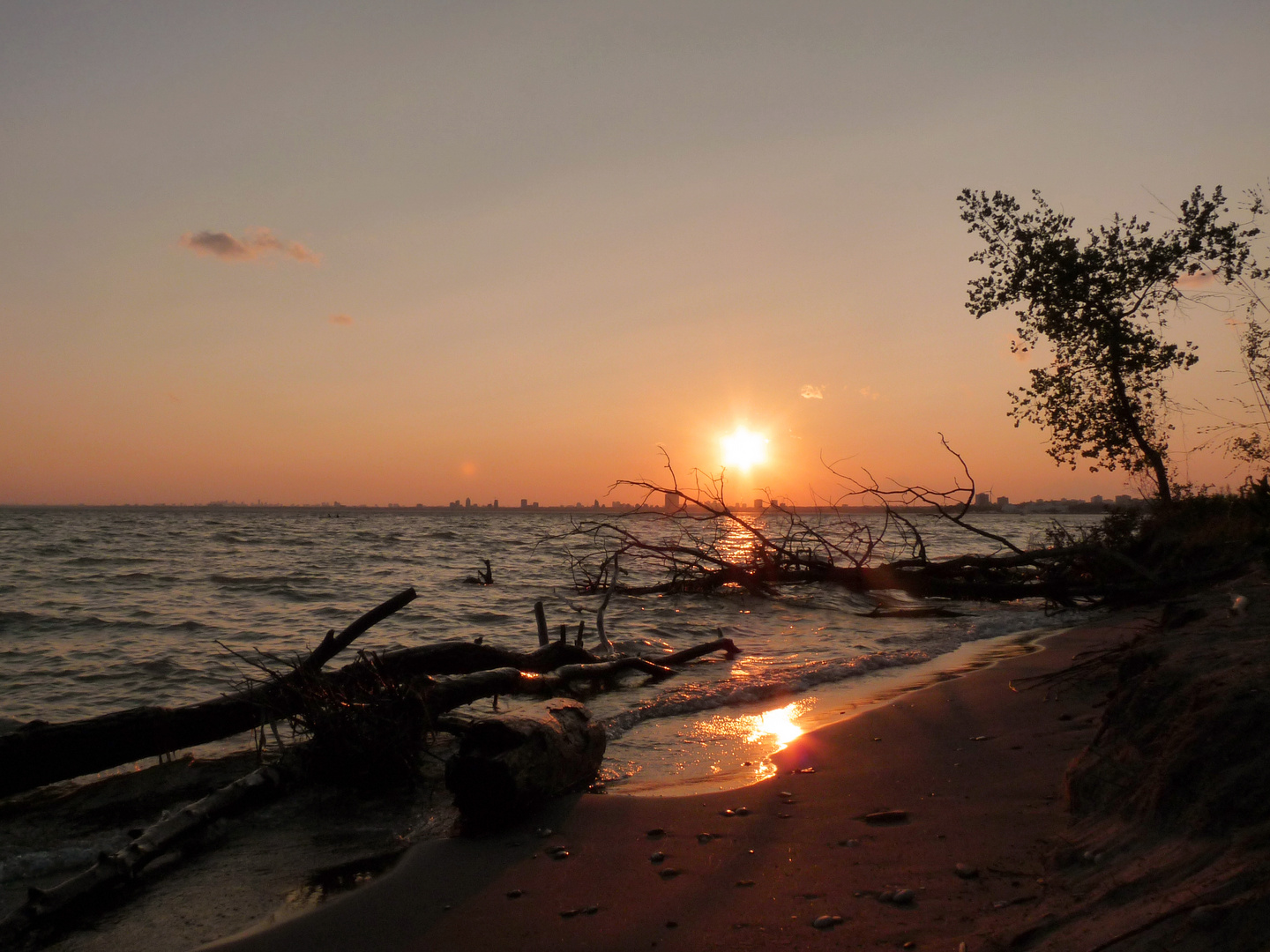 Toronto Island Sunset # 1