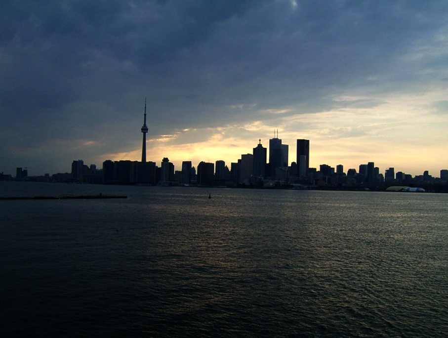 Toronto Skyline am Abend