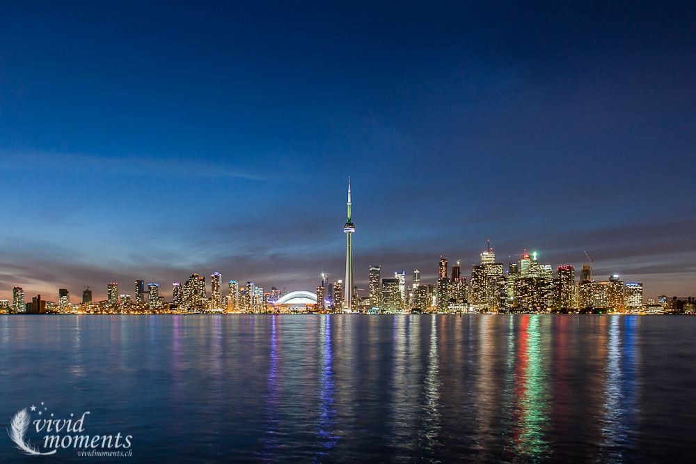Toronto Skyline bei Nacht