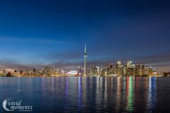 Toronto Skyline bei Nacht