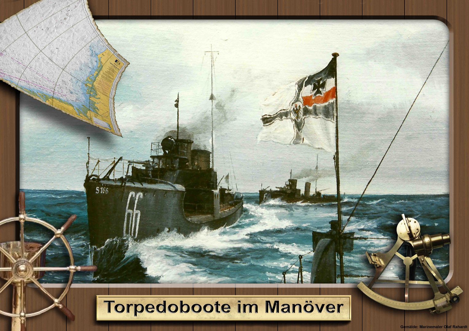 Torpedoboote im Manöver