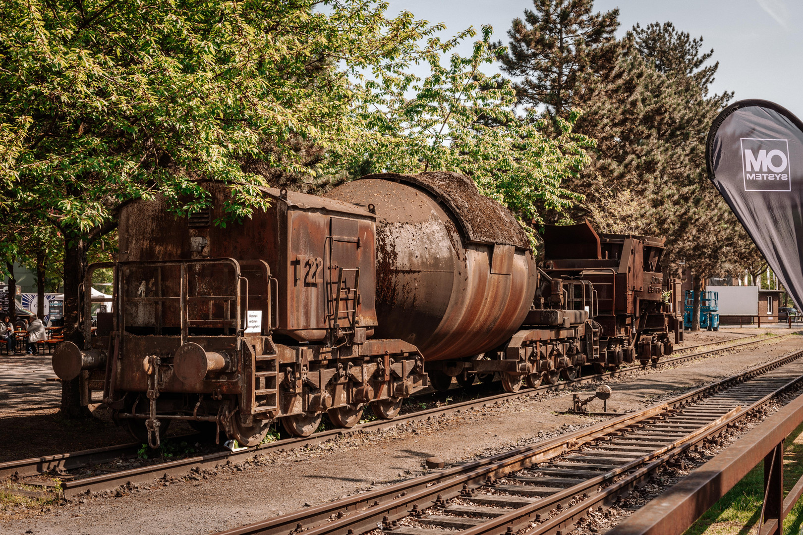 Torpedowagen - Landschaftspark Duisburg