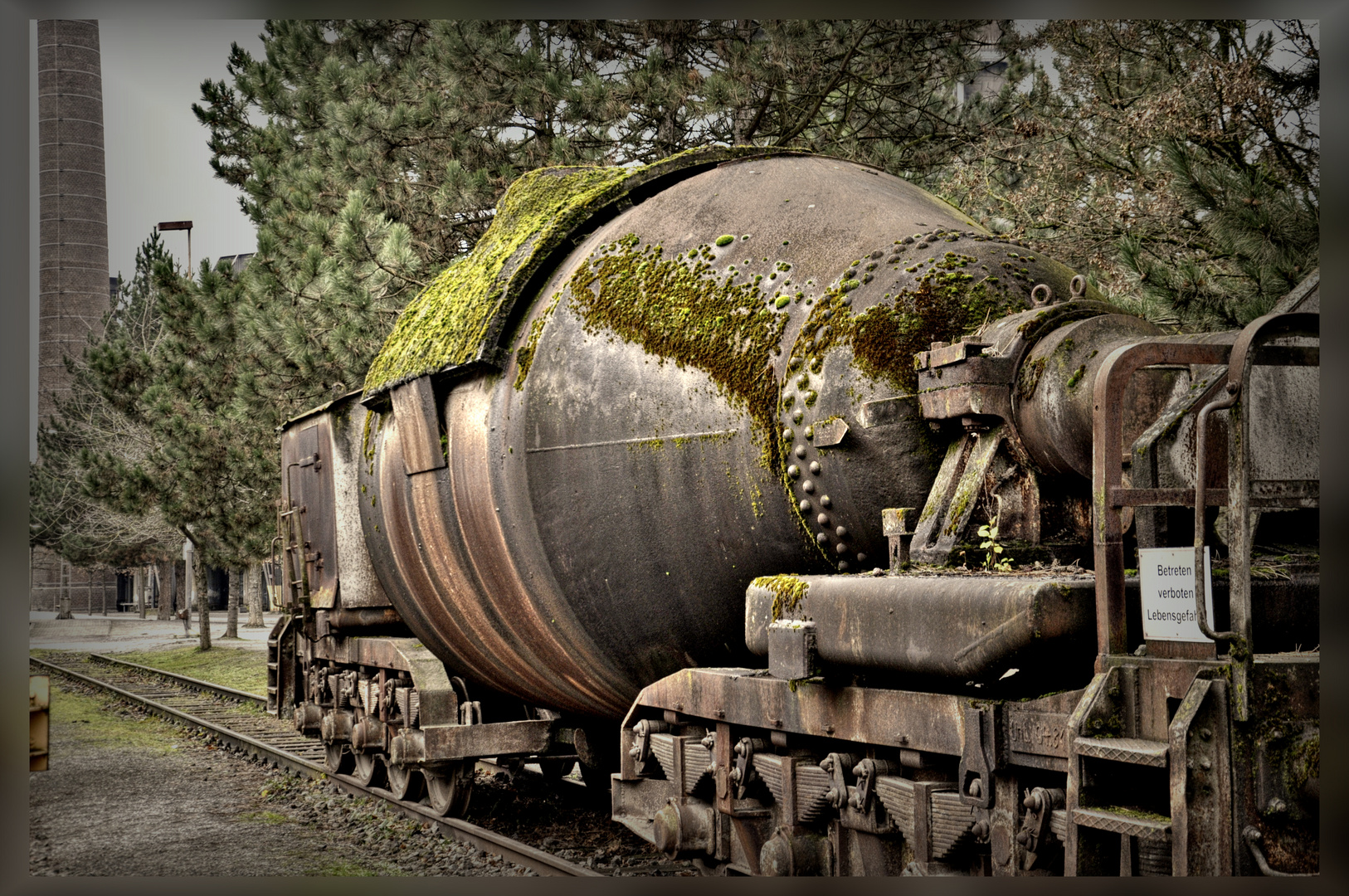 Torpedowagen Landschaftspark Duisburg Nord