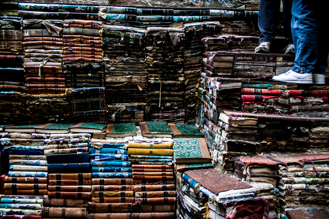 Torre de libros