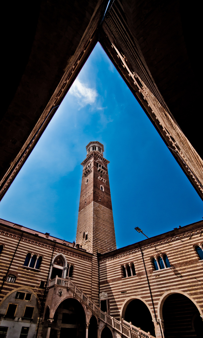 "Torre dei Lamberti" Turm in Verona