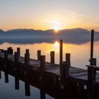 Torre del Lago Puccini (Lu). La magia di un'alba a zero gradi. 