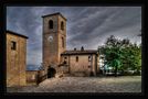 Torre dell'orologio di Montegridolfo (RN) von Antonio Morri 