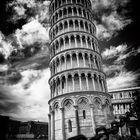 Torre di Pisa B/N