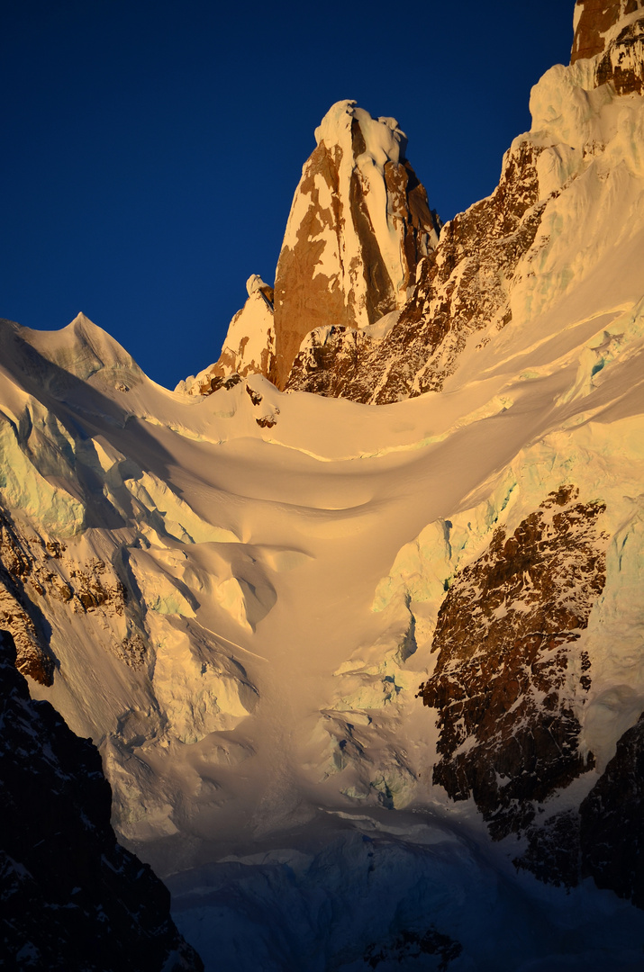 Torre Egger in Evening light