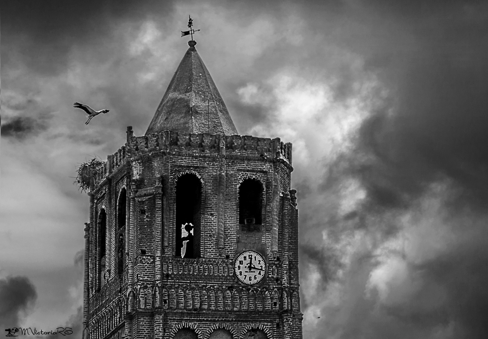 Torre parroquía santa Olalla. Puebla de la Reina