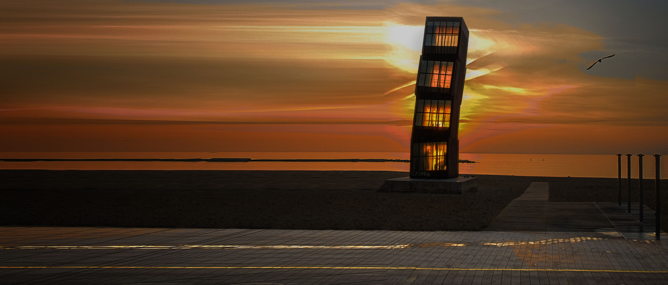 Torre platja - La Barceloneta 