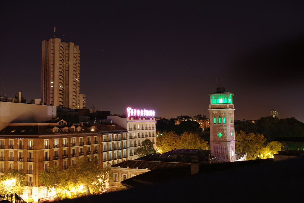 Torre Valencia y Centro Árabe en Madrid