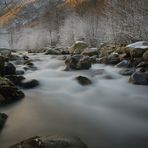 Torrent dans les pyrénées (Ariège)