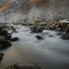 Torrent dans les pyrénées (Ariège)