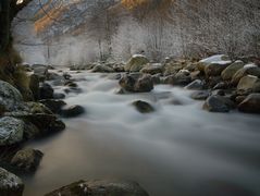 Torrent dans les pyrénées (Ariège)