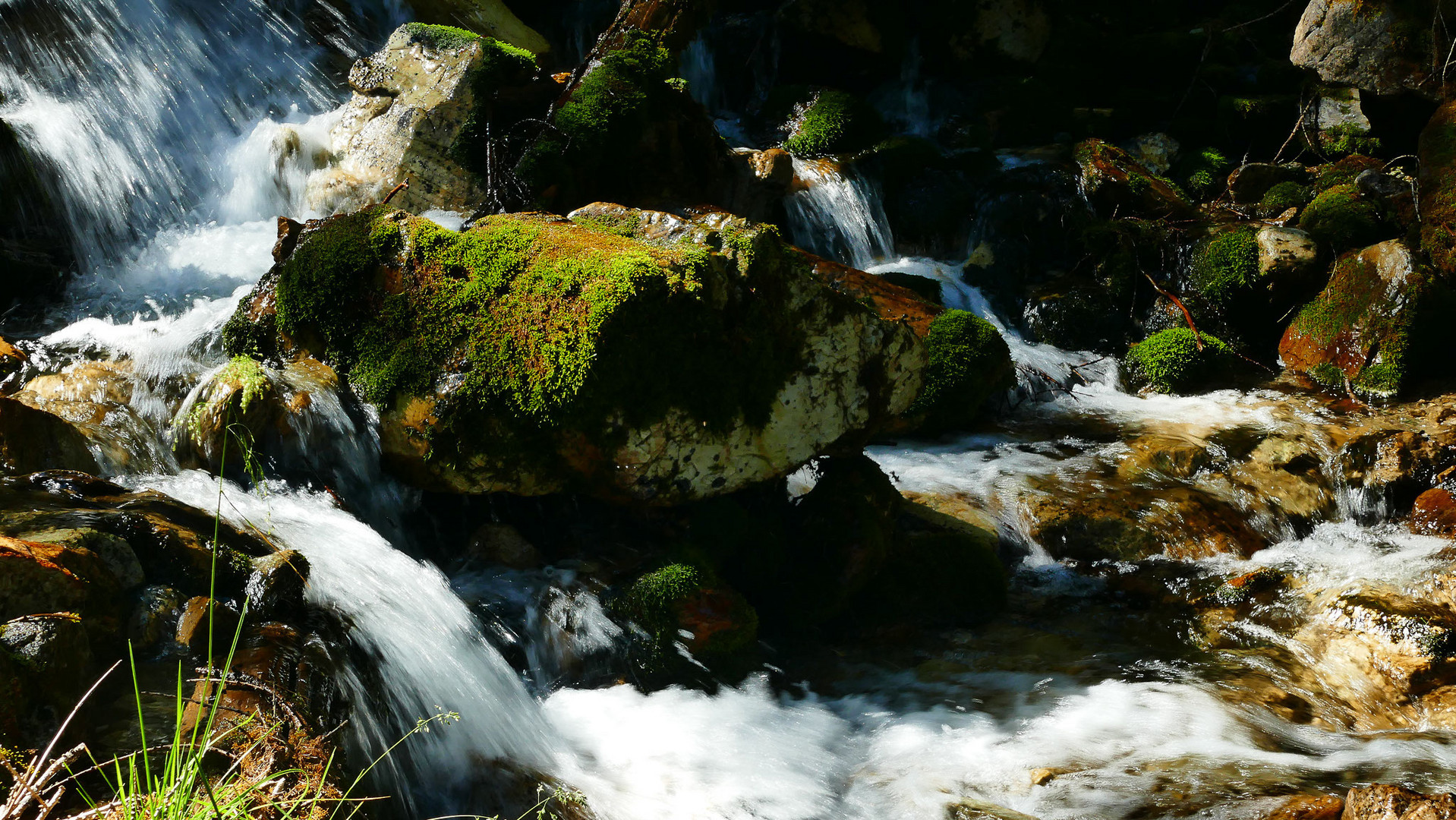 Torrent des Moulins bei St.Luc im Wallis