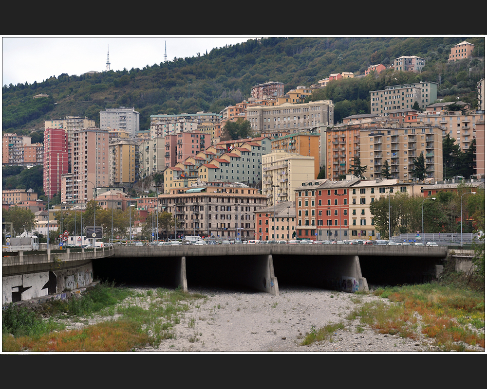 Torrente Bisagno, Genova