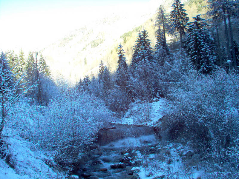 torrente sperduto tra i monti