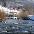 Torrente Vermenagna rivitalizzato dallo sciogliere della neve