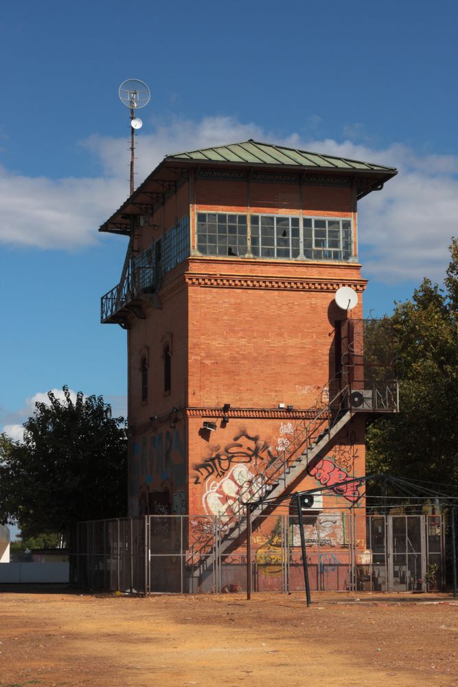 torreón ferroviario sin vías 