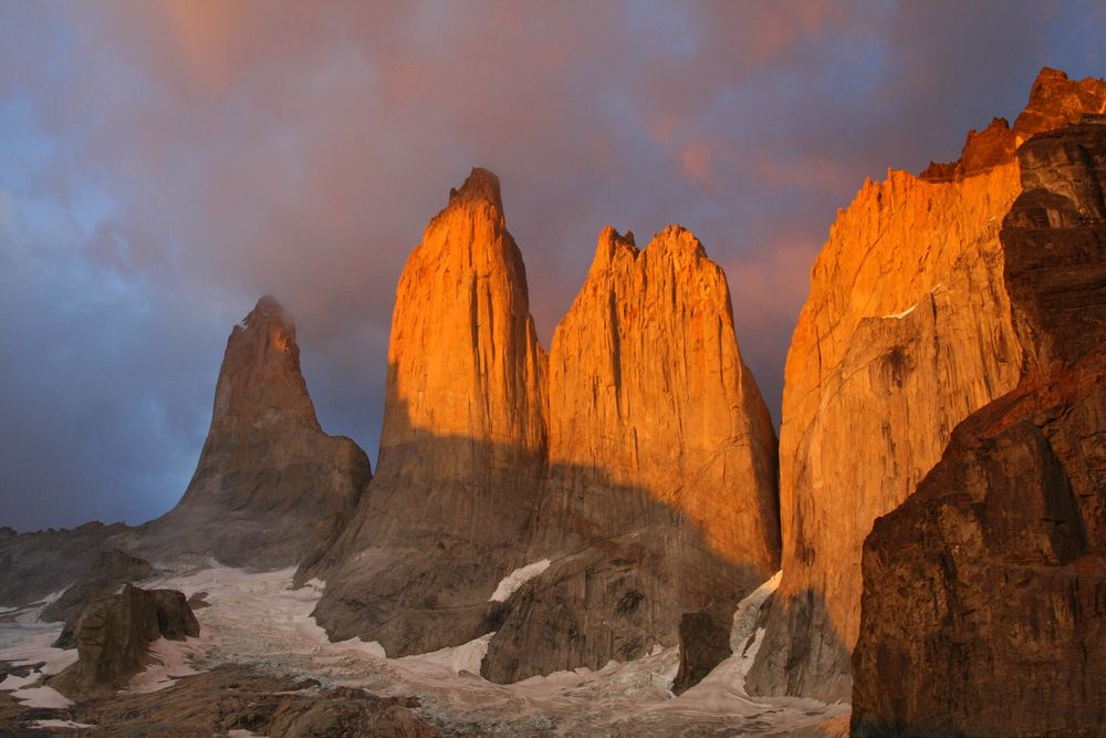 Torres bei Sonnenaufgang