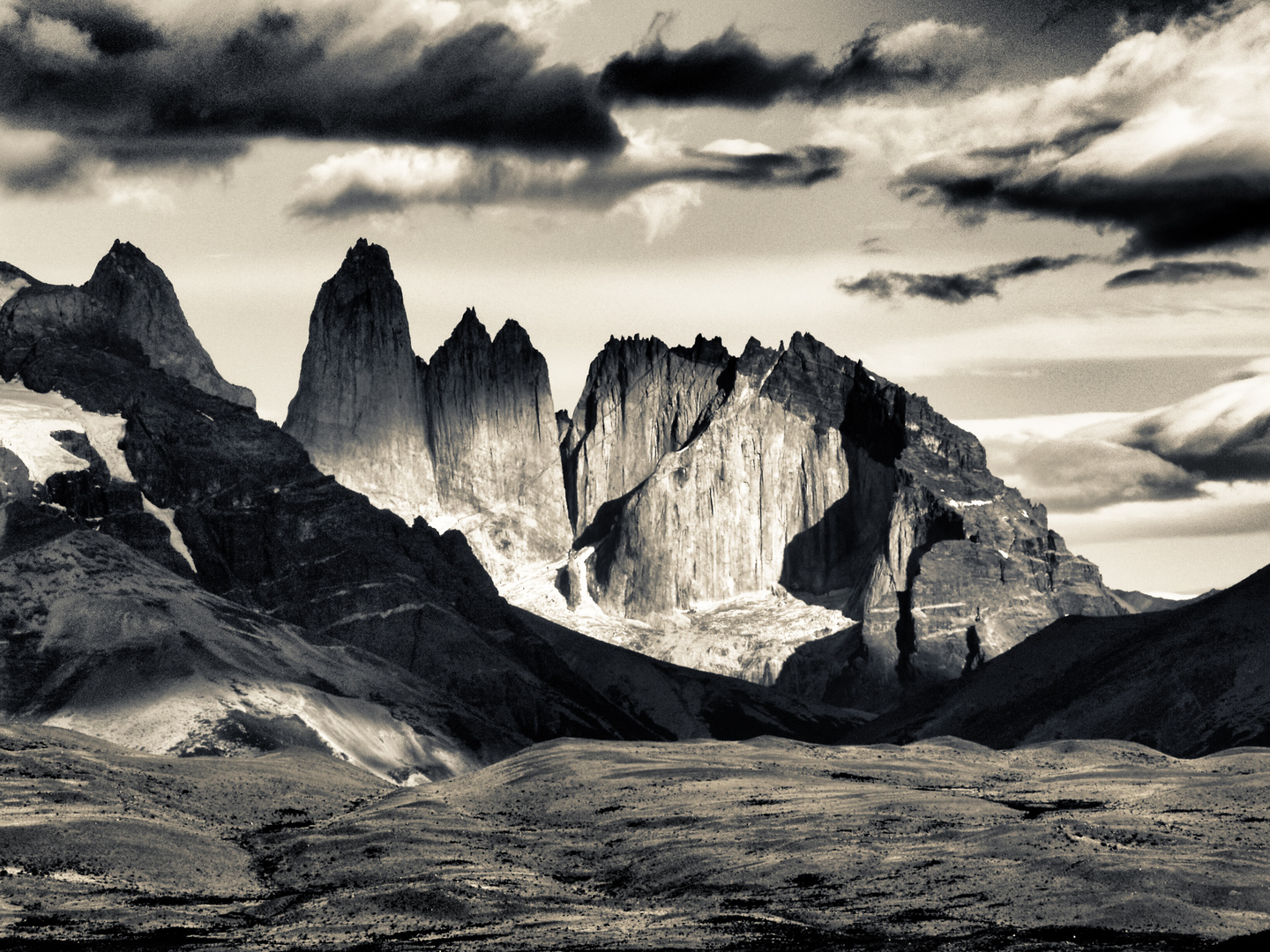 torres del paine .