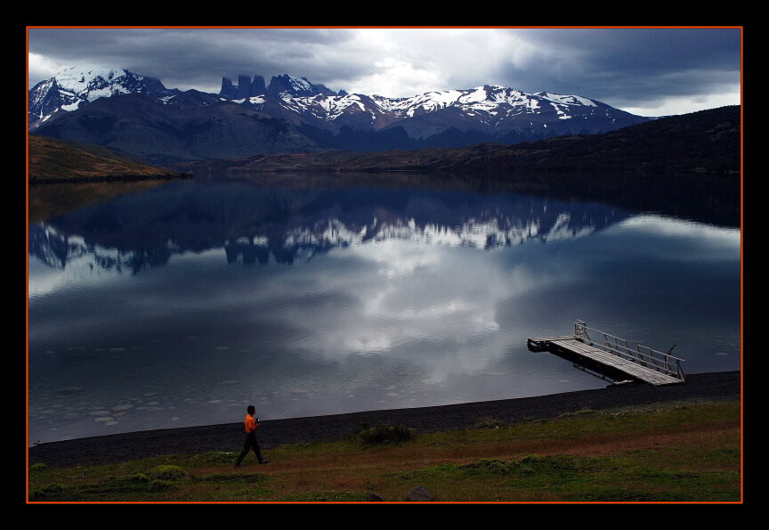 Torres del Paine mit Lago Azul