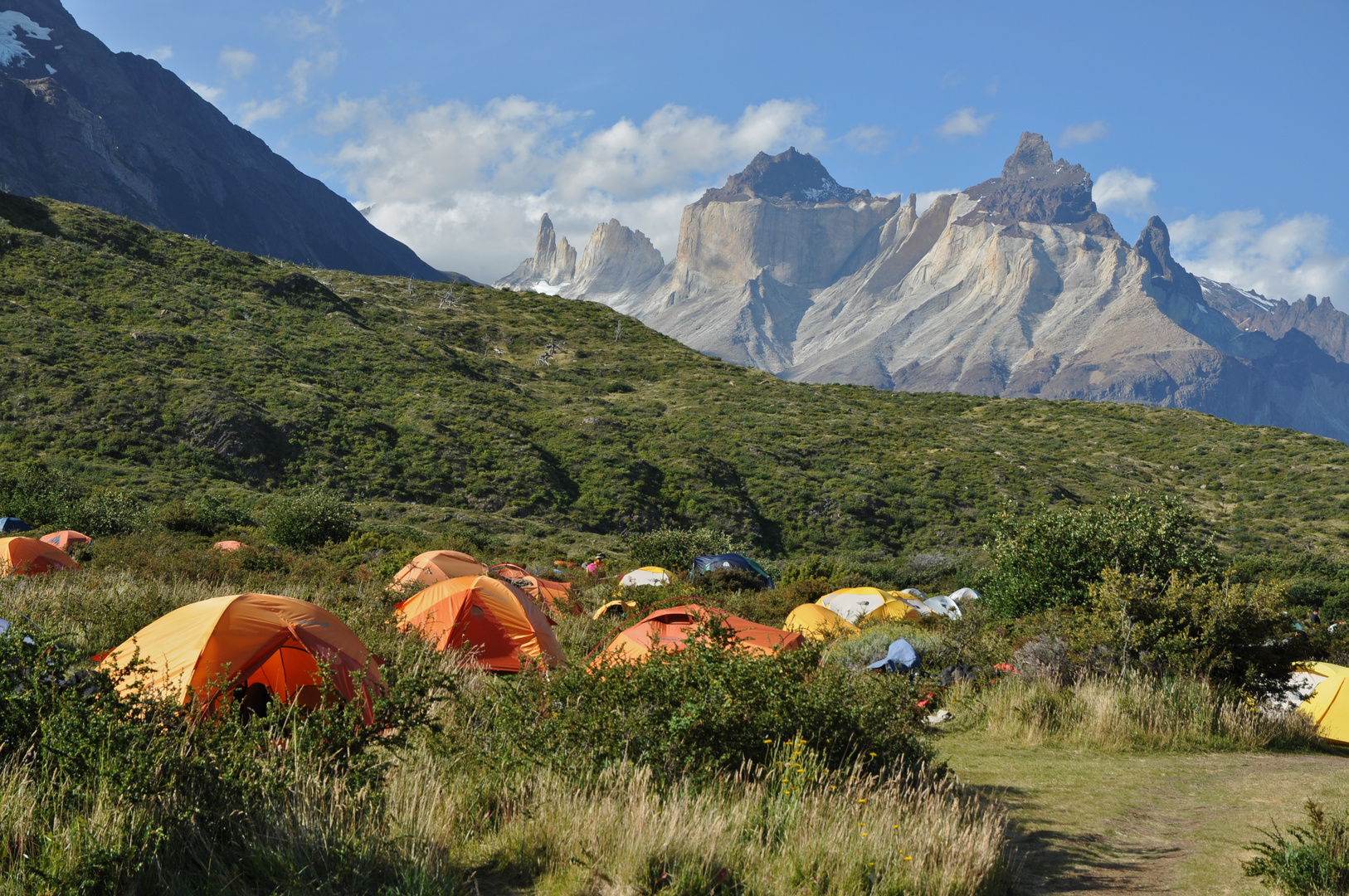 TORRES DEL PAINE N.P. - CAMPOMENTO GREY (21-2-2011)