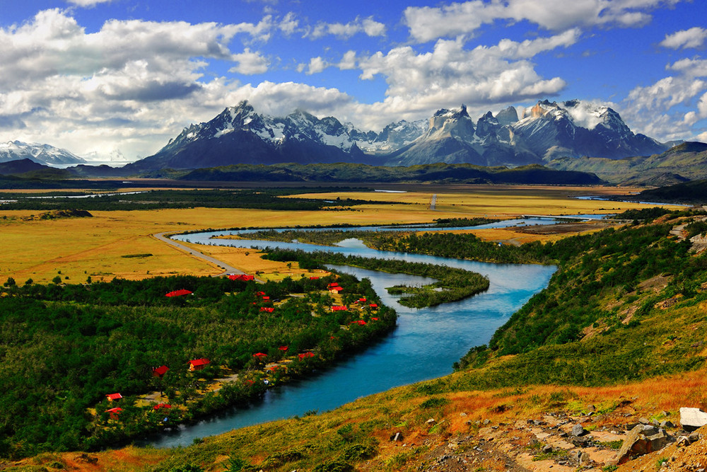 Torres del Paine und Rio Serano