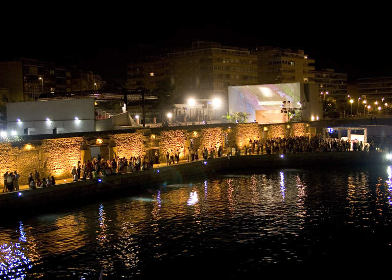 Torrevieja bei Nacht