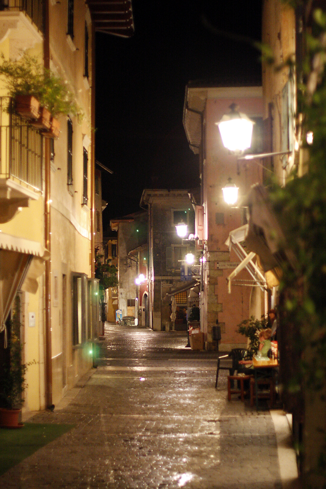 Torri del Banaco bei Nacht