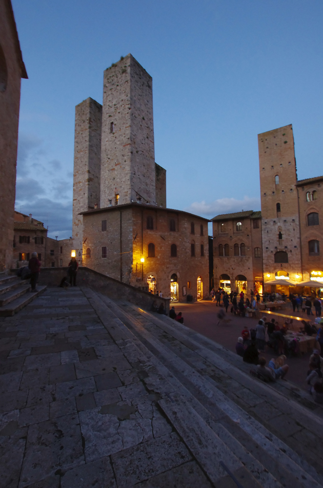 torri gemelle a San Gimignano