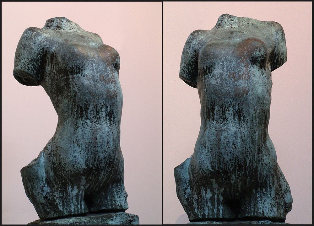 Torse de jeune fille ( Auguste Rodin, 1906)  --  Fitzwilliam Museum, Cambridge  -- 