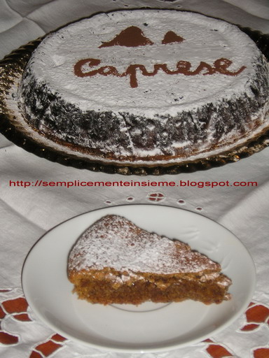 Torta Caprese classica