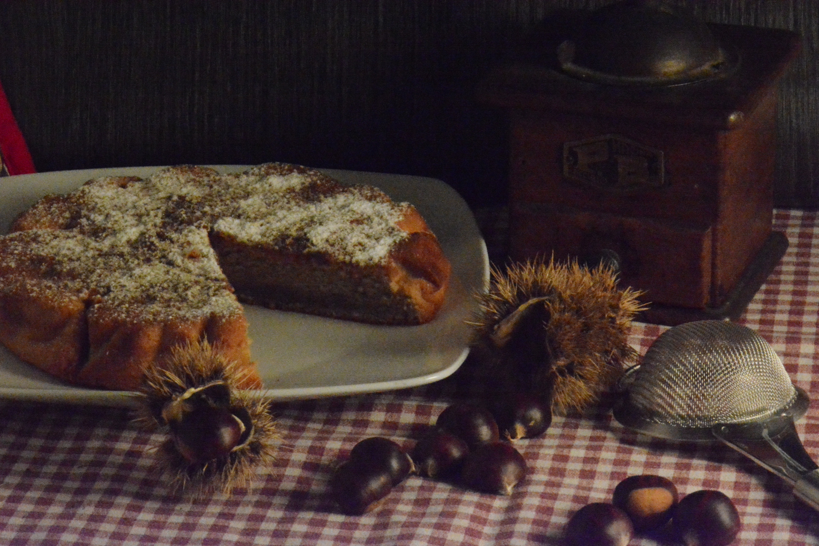 Torta di castagna