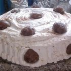 Torta di crema di marrroni