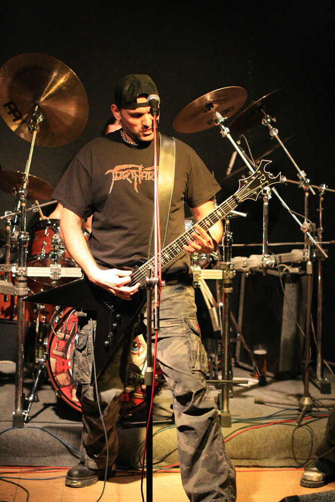 Tortarry (Deathmetal Tschechien) live in Lovosice