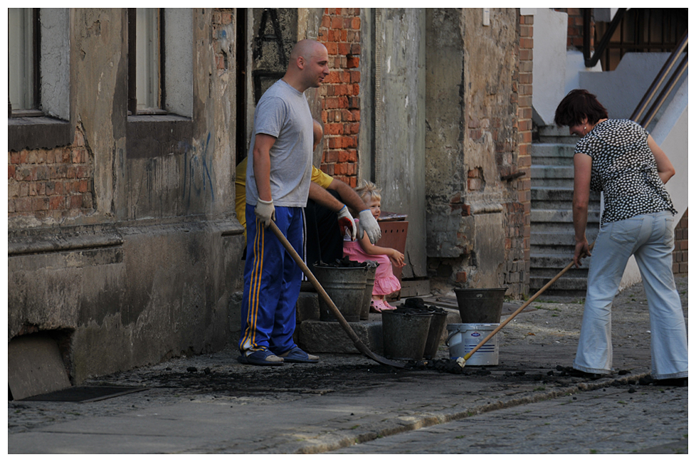 Torun - Arbeitsteilung in der Altstadt - Polen